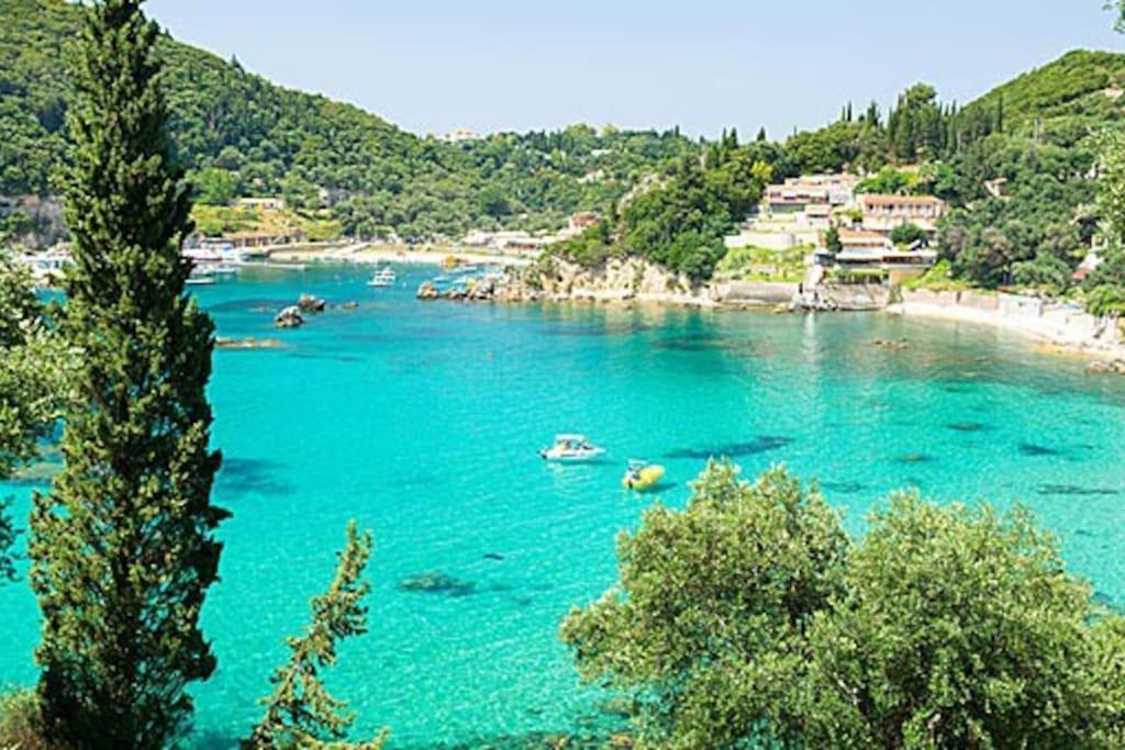 شقة Nephiria'S Cozy Apt In Kerkira! Corfu  المظهر الخارجي الصورة